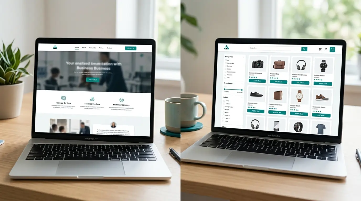 Business Sites and Online Stores